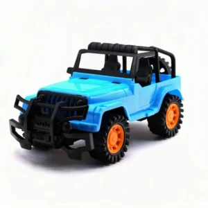 Off-Road Jeep Toy Car – Rugged Plastic Vehicle for Kids