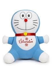 Doraemon Soft Toy Plush – 28 CM | Kids Cartoon Stuffed Toy | Blue & White Cute Doll - Image 4